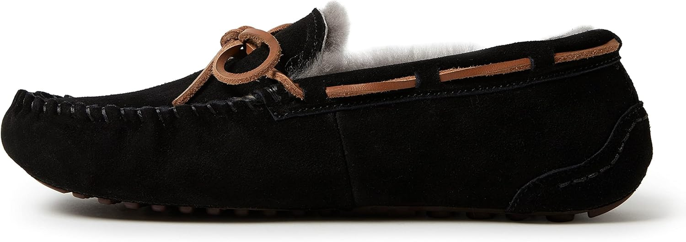 Fireside by Dearfoams Men'S Moccasin Slipper image number 5