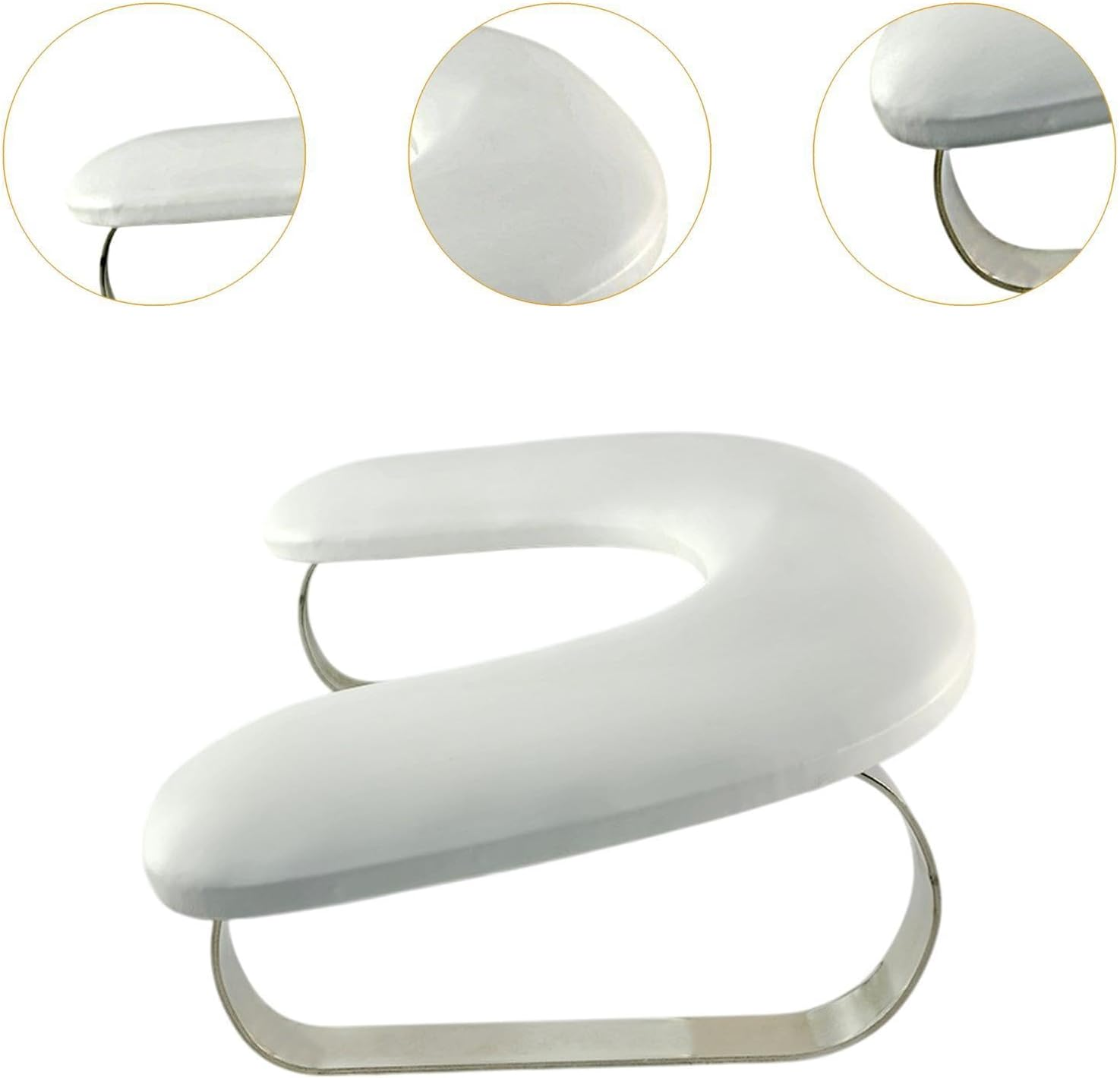 Fashioncha Nail Art Handwarlet Manicure Article Ergonomic Slope Angle Nail Angle Remains Hand Cushion for Householden Salons image number 2