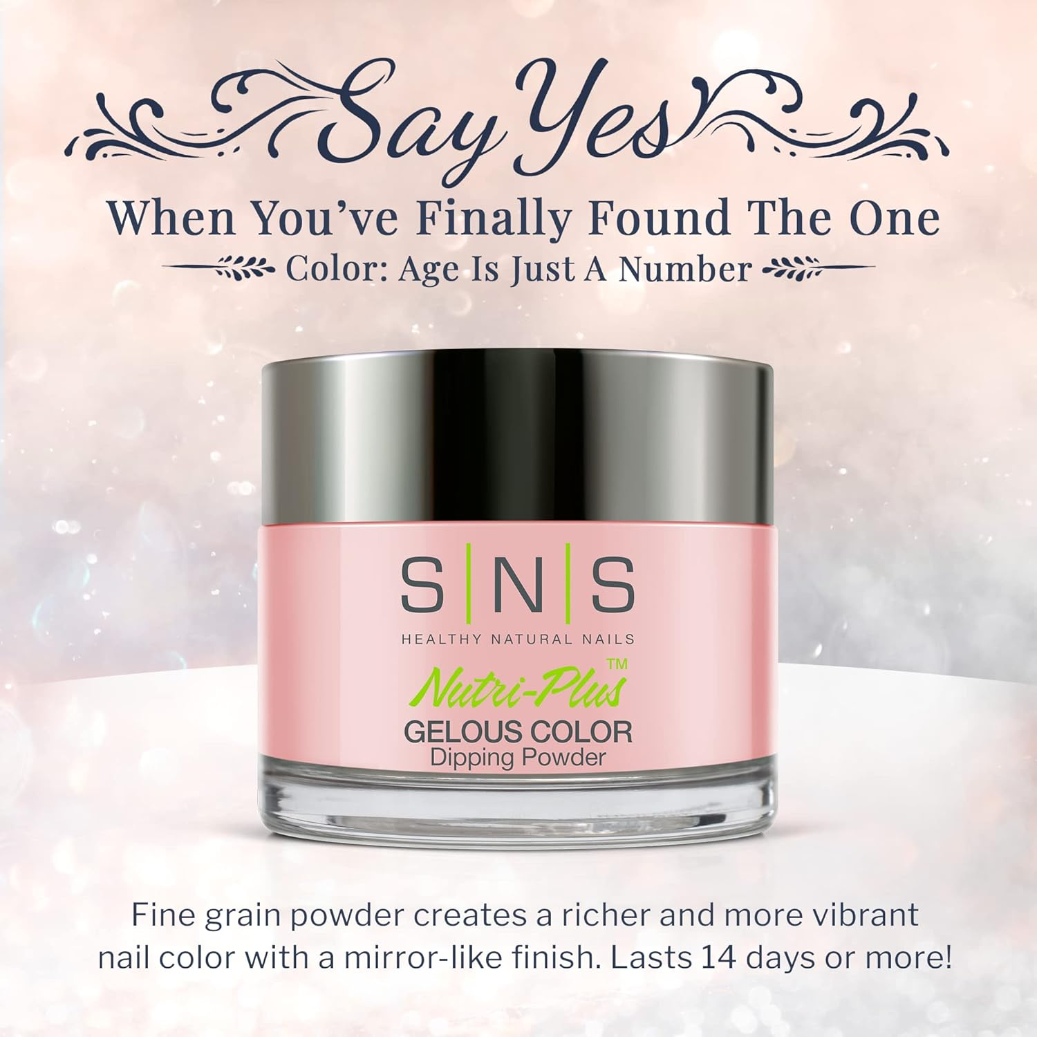 SNS Nail Dip Powder, Gelous Color Dipping Powder - Age Is Just a Number (Natural/Nudes) - Long-Lasting Nail Color & Polish Lasts 14 Days - Odor-Free & No UV Lamp Needed image number 4