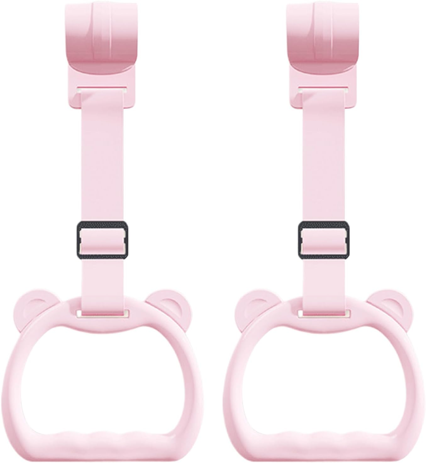 Baby Pull up Rings | Cot Hangable Rings - Training Tool Cot Accessories Toy Strap for Walking Practice Exercise Boys, Daycare Yard Play