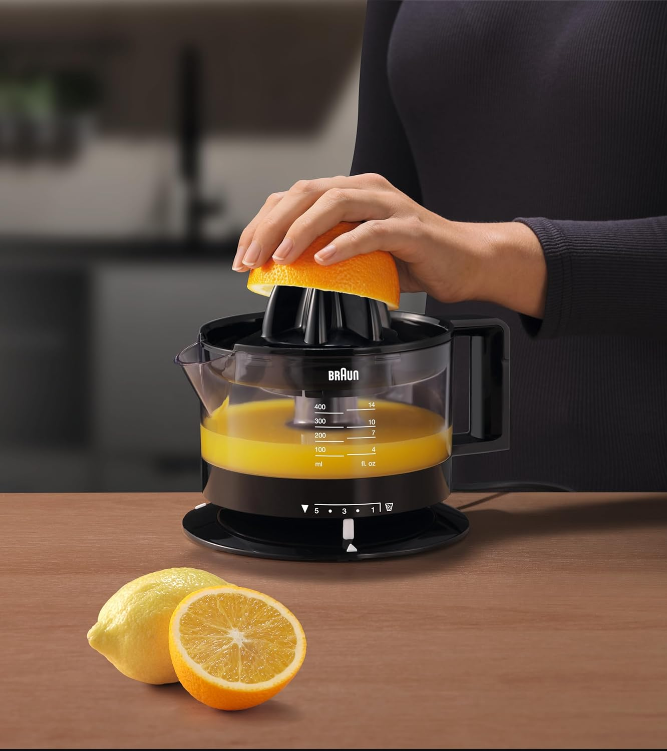 Braun CJ3000BK Electric Citrus Press Black 0.35 L 20 W image number 4