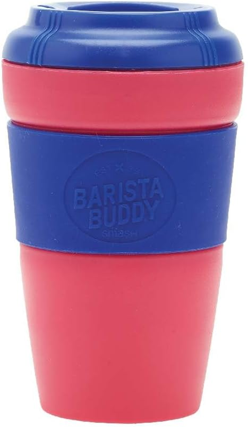 Smash Barista Buddy Reusable Coffee Cup 390Ml Blue