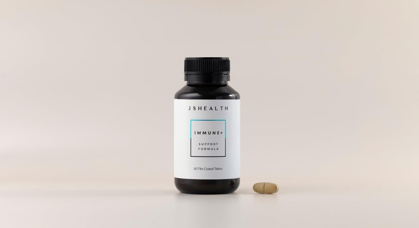 Jshealth Vitamins Immune+ Supplement for Immune System Support | Relieve Severity of Symptoms of Common Colds and Flu | Andrographis Echinacea Olive Leaf | (60 Tablets) image number 5