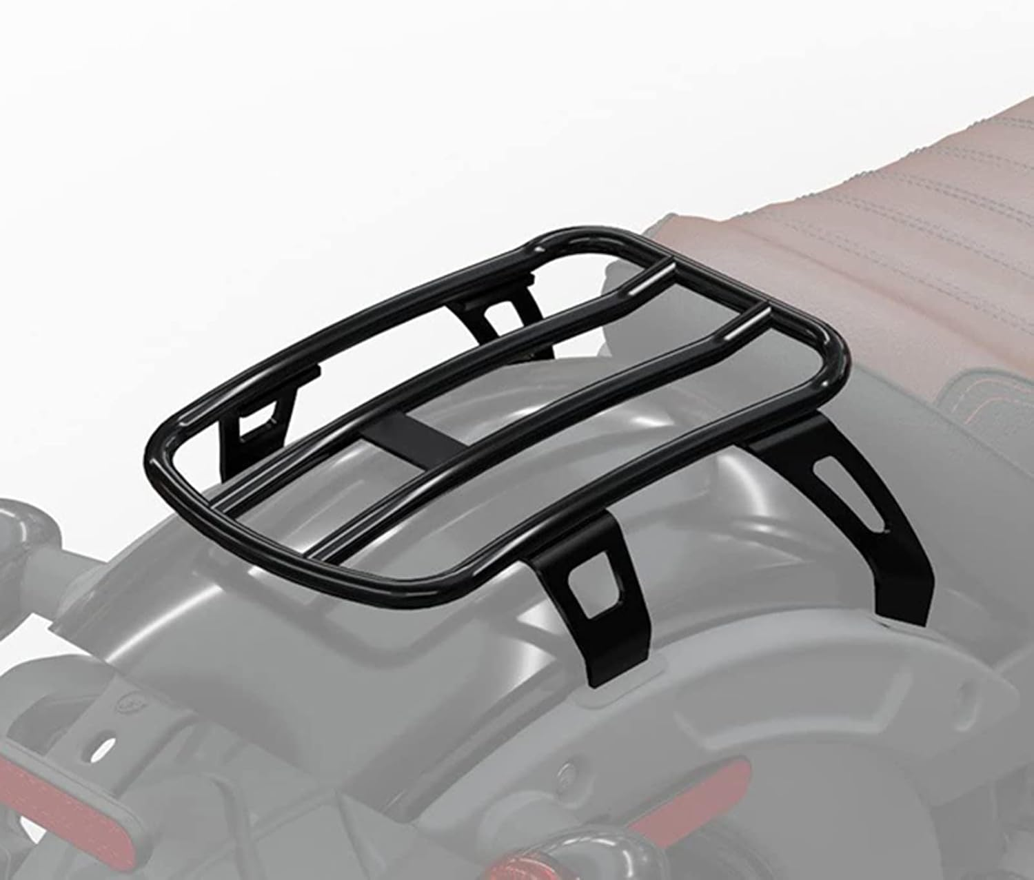 Motorcycle Luggage Rack Rear Passenger Backseat for Indian Scout Bobber Twenty Sixty 2018-2024 Heavy Duty Loading Cargo Shelf Accessories image number 4