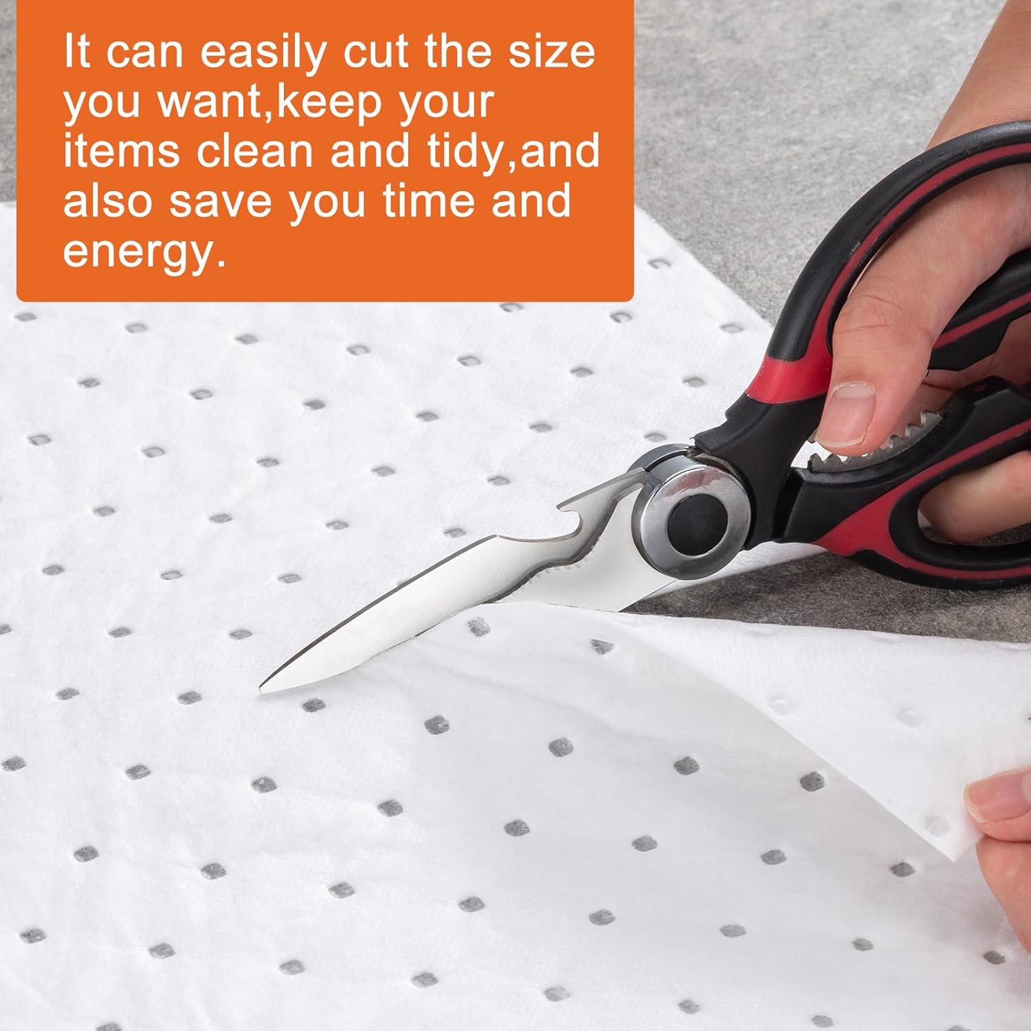 15" X 20" Heavyweight Oil Absorbing Pads,White Absorbing Heavy Weight Oil-Only Absorbent Mat Pad 30Pad (30PCS)