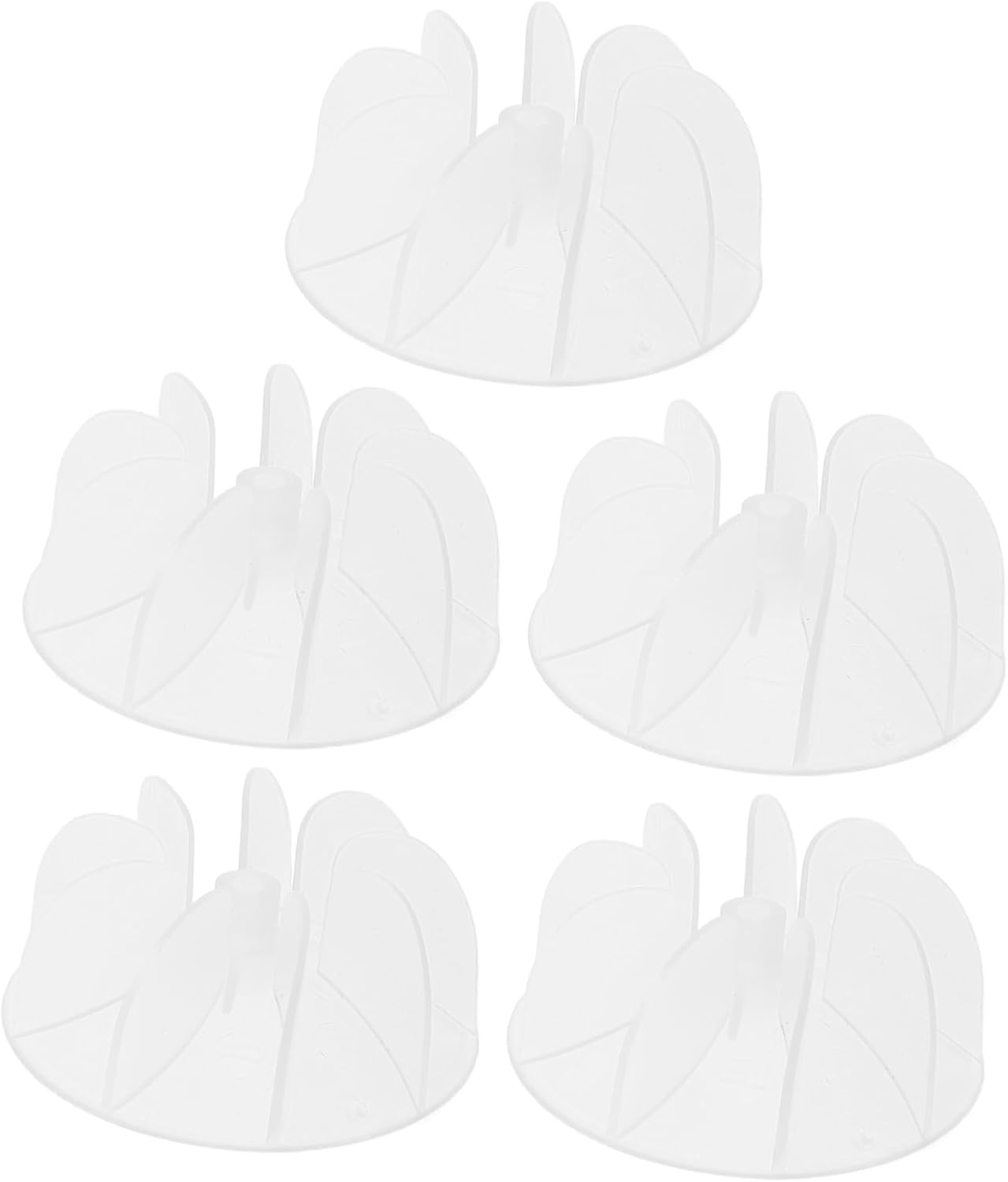 Beatifufu Hair Dryer Fan Replacements 5Pcs Plastic Fan Parts for Hair Dryer image number 1