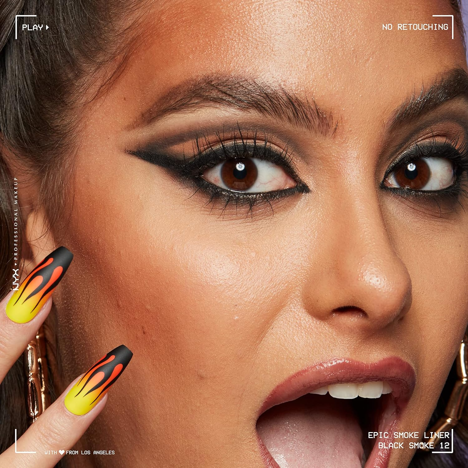 Eyeliner NYX Epic Smoke Liner 12-Black Smoke 2-In-1 (13,5 G) image number 5