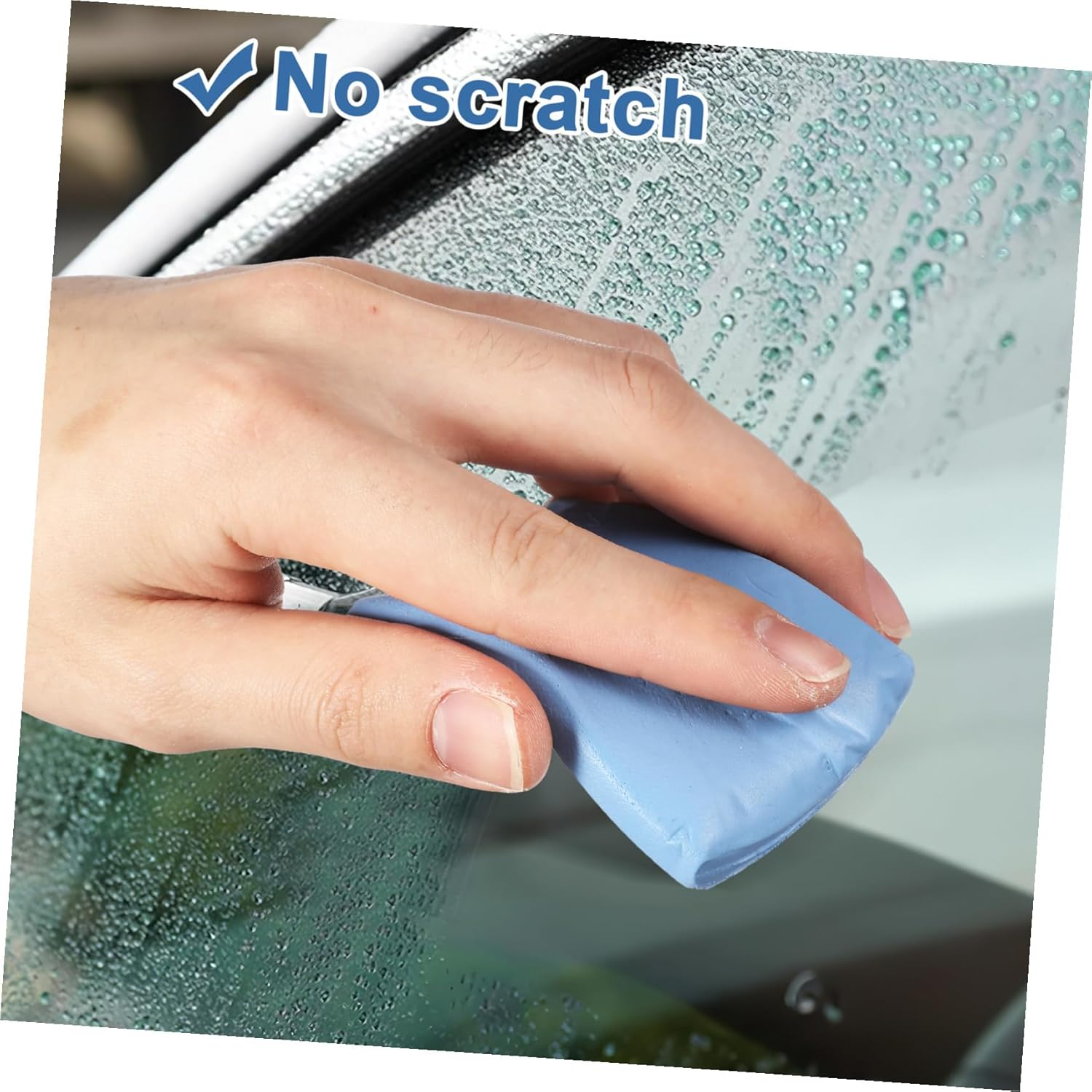 IMIKEYA Car Detailing Clay Bars 400G Blue High Polymer Car Cleaning Clay for Interior and Exterior Vehicle Detailing Kit Automotive Cleaning Accessory image number 3