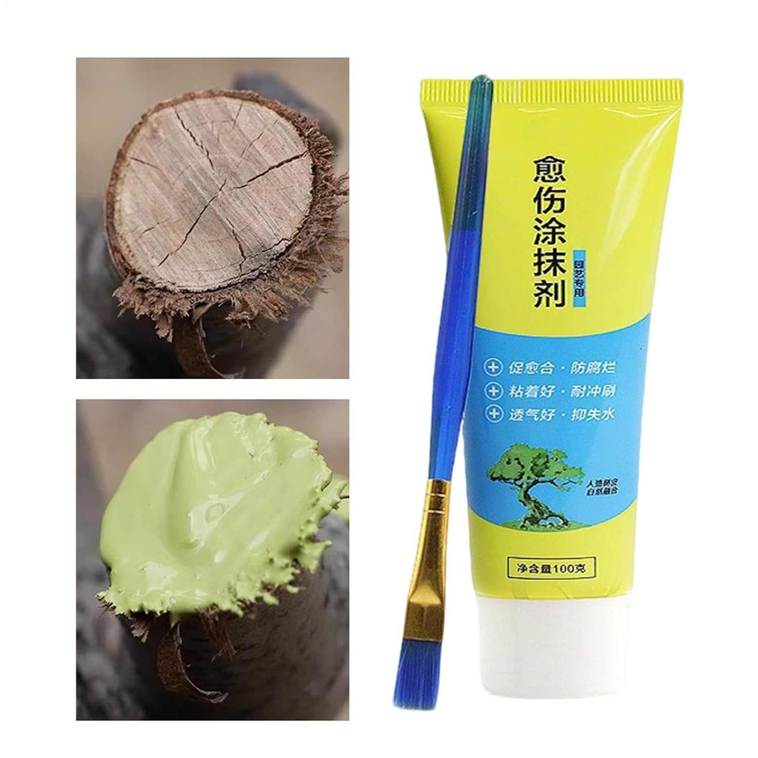 Bonsai Cut Paste | Garden Tree Wound Cut Sealer Healing Cream - Grafting Bonsai Tool Gardening Supplies for Trunk Chop Healing Air Layering Deadwood Carving