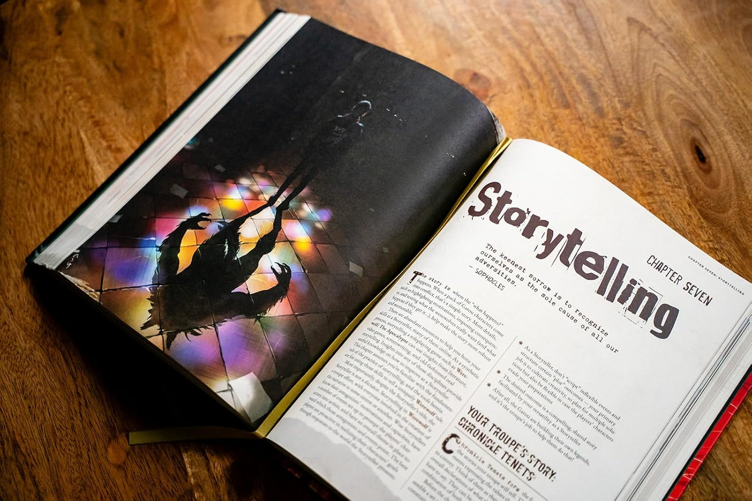 Renegade Game Studios Werewolf: the Apocalypse Role Playing Game - Core Rulebook Board Game image number 4