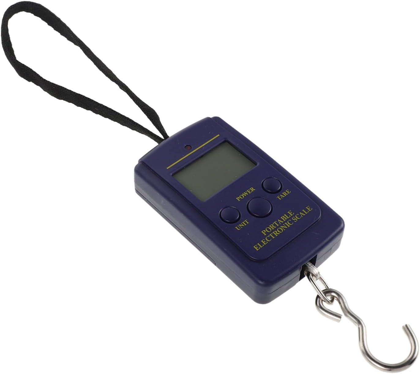 HANABASS 40Kg Portable Electronic Scale for Luggage Capacity Blue Backlight LCD Display Travel Fishing Hanging Scale for Accurate Weight Measurement image number 5