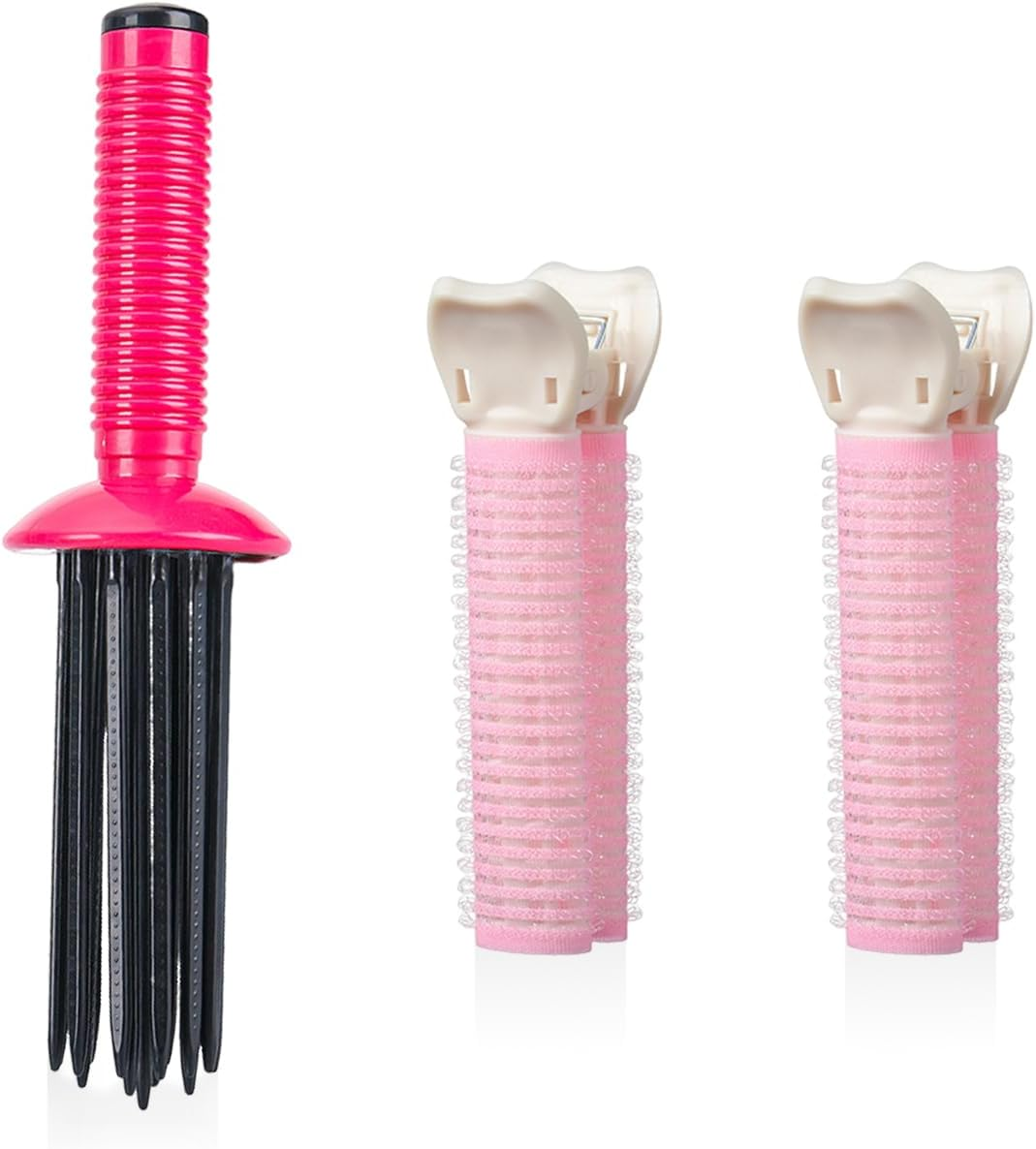 1 Curly Comb and 2 Hairpins, Hair Salon Tools, Hair Fluffy Comb, Portable Styling Comb image number 5