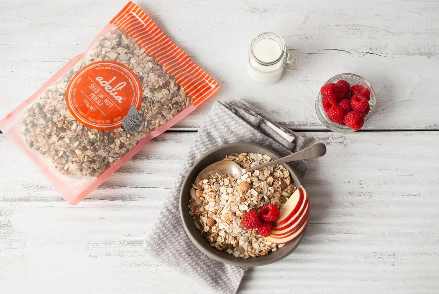 Adelia Fine Foods - Seed & Nut Muesli 700Gm image number 2