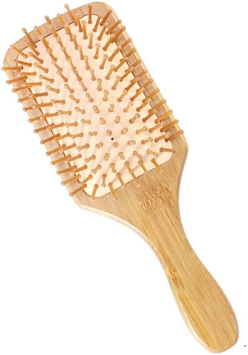 Armastuse Wooden Hair Brush,Natural Bamboo Hair Combs, for Women, Men Reduce Frizz, Massage Scalp for Straight Curly Wavy Dry Wet Thick or Fine Hai image number 4