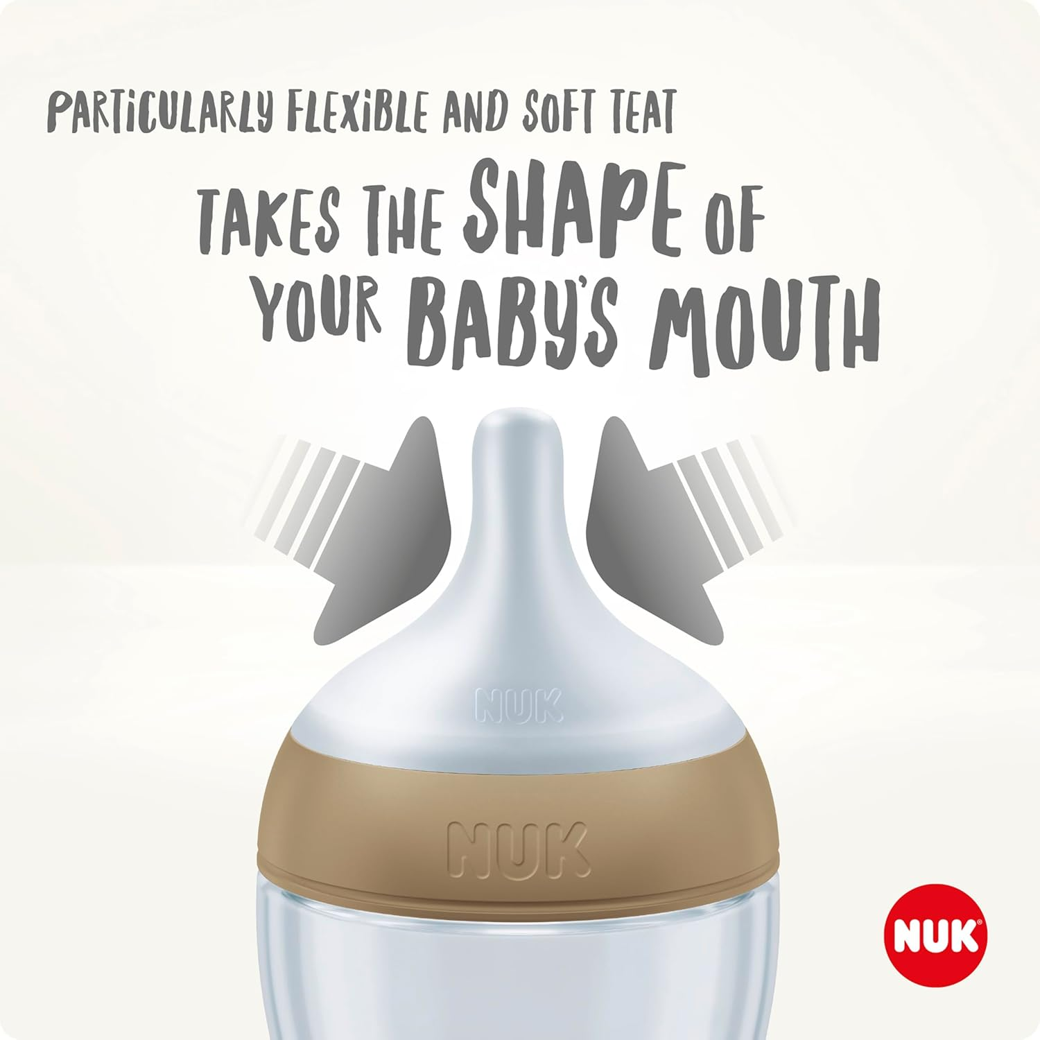 NUK Perfect Match Perfect Start Baby Bottles Set | 0-6+ Months | Adapts to Baby'S Palate | anti Colic | Bpa-Free | Silicone Teat image number 6