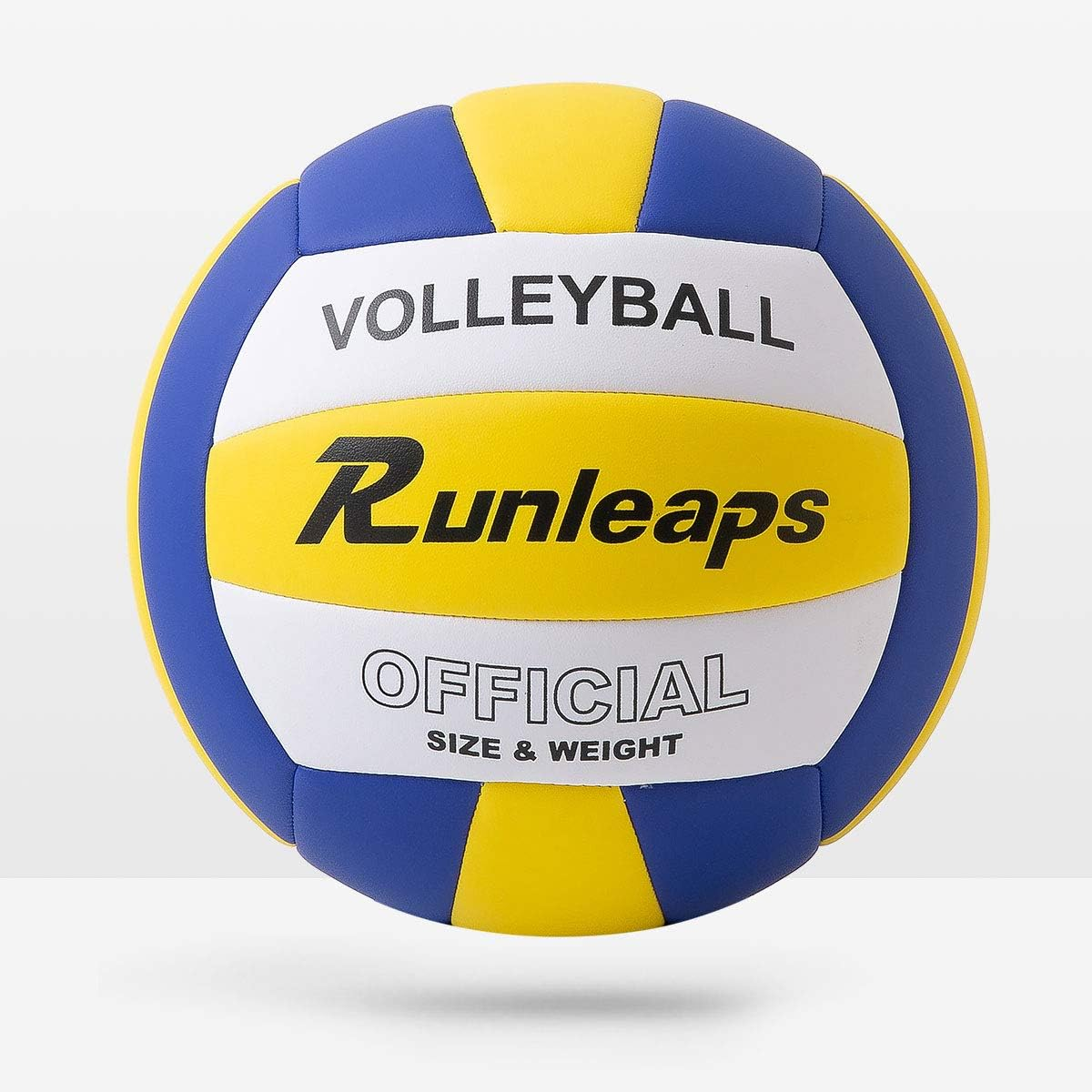 Runleaps Volleyball, Waterproof Indoor Outdoor Volleyball for Beach Game Gym Training (Official Size 5) image number 2
