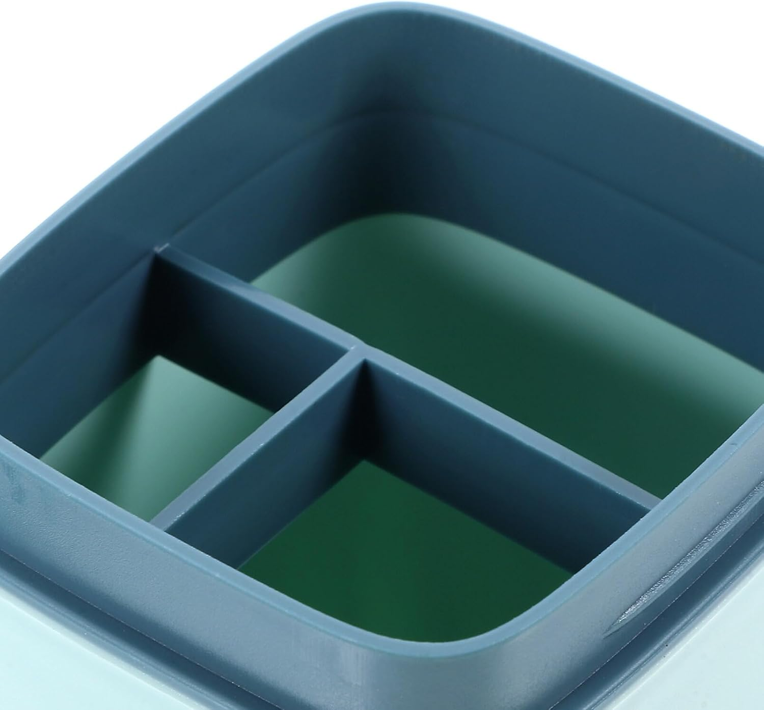 Portable Toothbrush Holder Case with Cover, Toothpaste Storage Cup for Travel, Business Trip, Bathroom - Turquoise image number 3