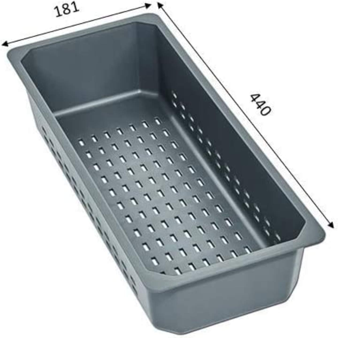 FRANKE 112.0538.950, Grey, 44.0 X 18.1 X 12.2 Cm image number 1