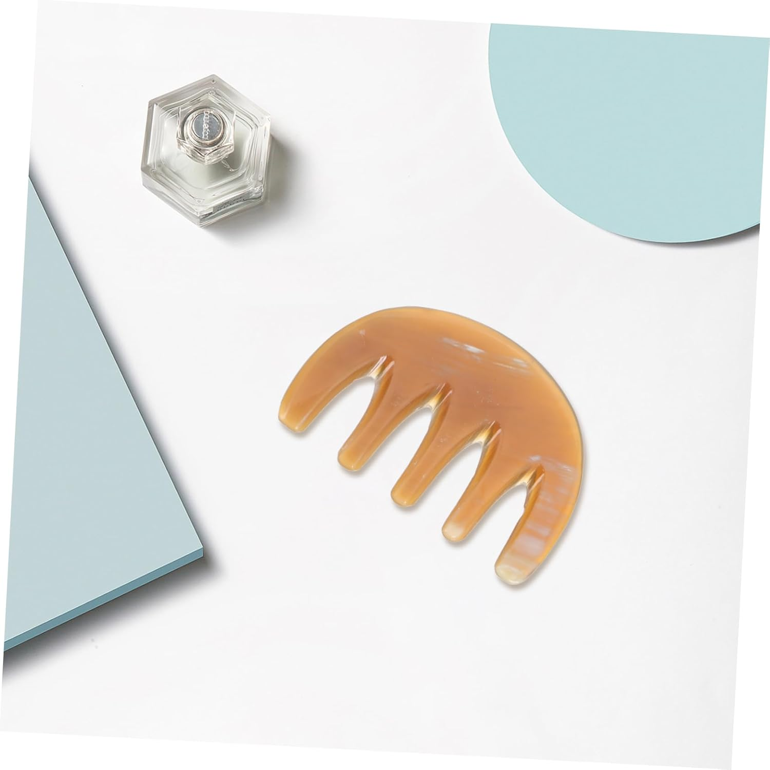 Generic Anti-Static Hair Loss Comb Scalp Massager Tool Scalp Massage Tool Facial Tools Hair Comb Combs for Men Mini Wide Tooth Comb Wide Comb Large Wide Tooth Comb Big Comb Horn Comb image number 1