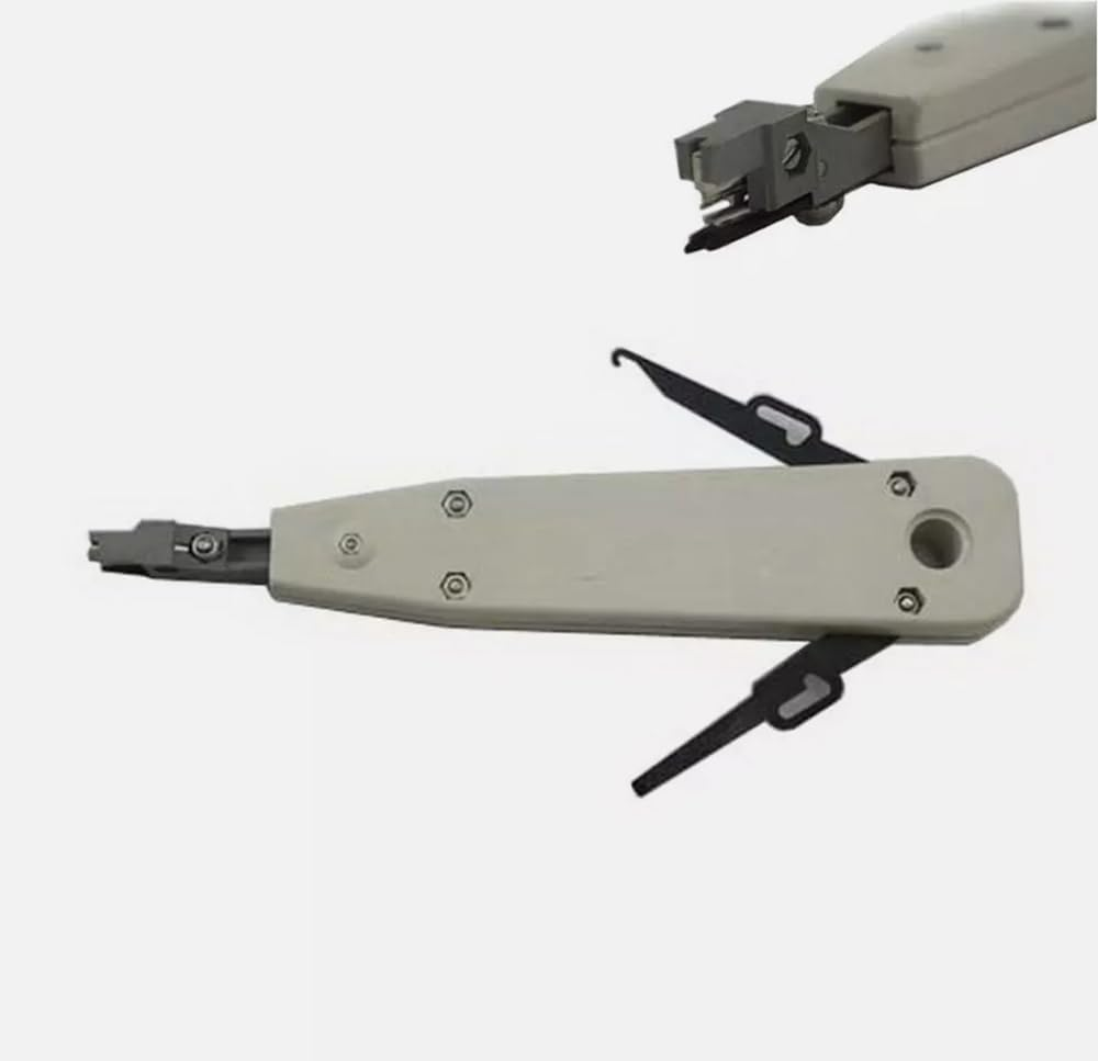 ZONADA Ethernet Cable Tester Kit with RJ11 RJ45 Crimper Stripper Punch down Tool for Networking Maintenance DIY image number 6