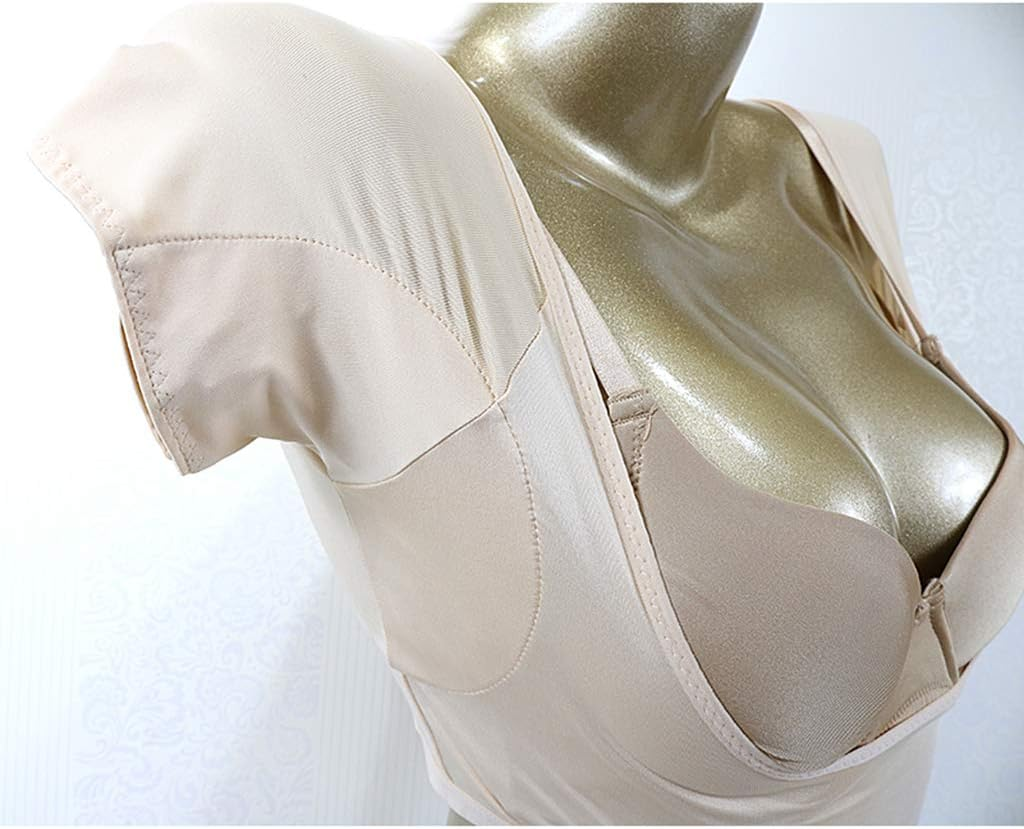 Prettyia 4Pcs Reusable, Washable Sweat-Proof Armpit Body Shirt, Silky Crop Top Underwear Suitable for Women Perfect for Home, Outdoor and Travel (M&L) image number 3