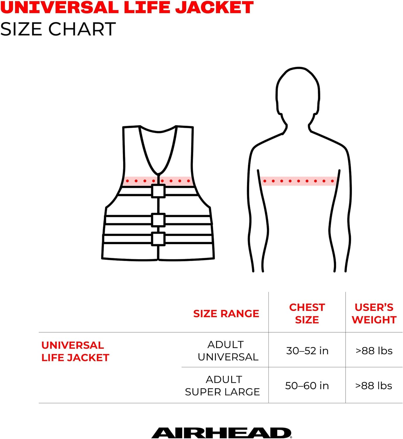 AIRHEAD Base Paddle Vest image number 1