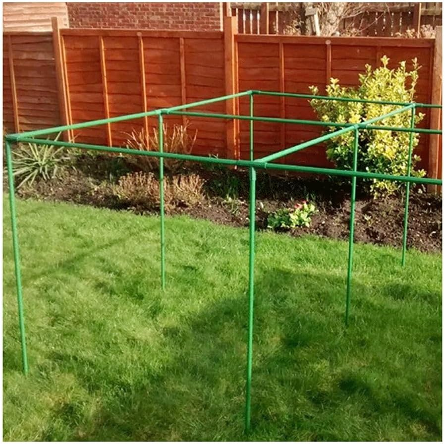 40Cm Length Plant Stakes Gardening Pillar Plastic Coated Steel Pipe, for Supporting Climbing Plants Flowers and Vegetables Garden Supplies (Color : Dia11X40Cm, Size : 12PCS) image number 5