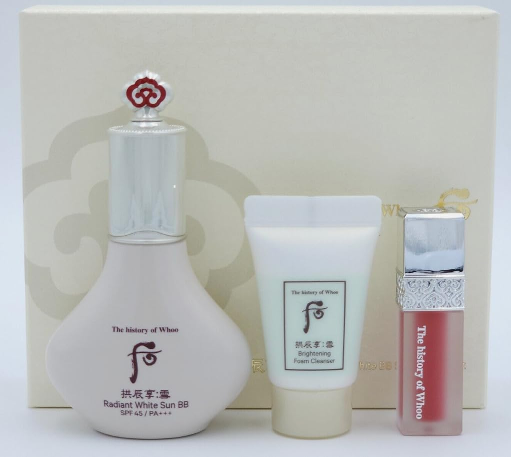 THE HISTORY of WHOO Gongjinhyang Seol Radinat Sun BB 3 Pcs Special Set