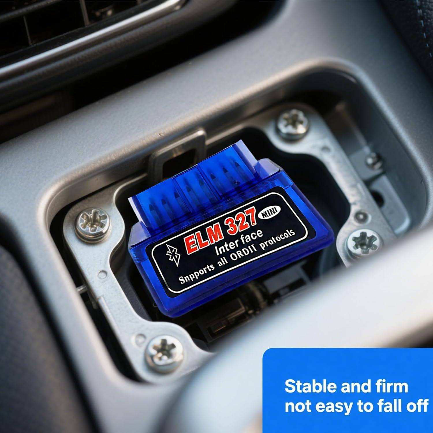 OBD2 Scanner,Obd Scanner, Elm327 Code Reader Bluetooth Scan Tool,Wireless Obdcar Code Reader,For Ios, Iphone, Ipad and Android image number 1