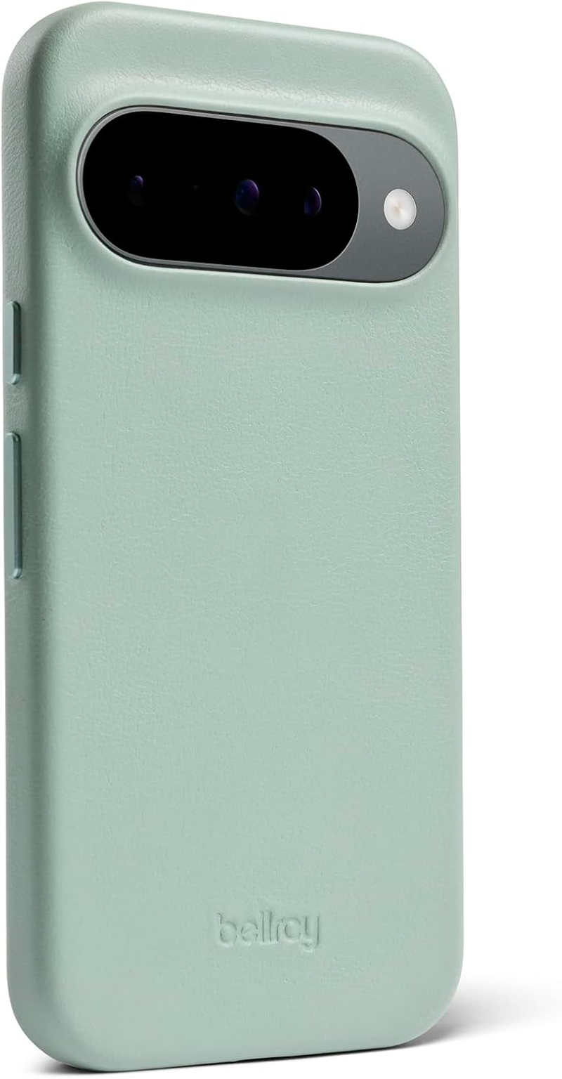 Bellroy Leather Case for Pixel 10 and Pixel 10 Pro &ndash; (Leather Google Phone Case) - Sienna