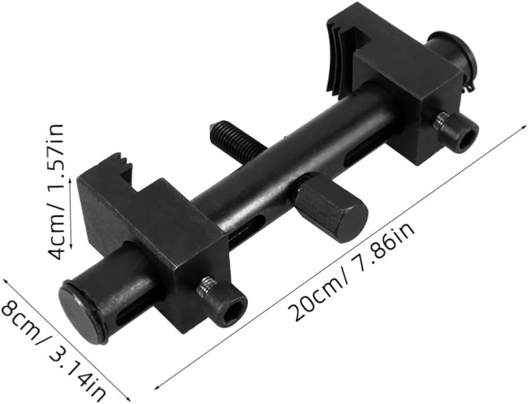 GARVALON Universal Crankshaft Pulley Tool Kit for Automotive Mechanics Heavy-Duty Anti-Slip Pulley Puller for Power Steering Pump and Axle Bearing Disassembly image number 5