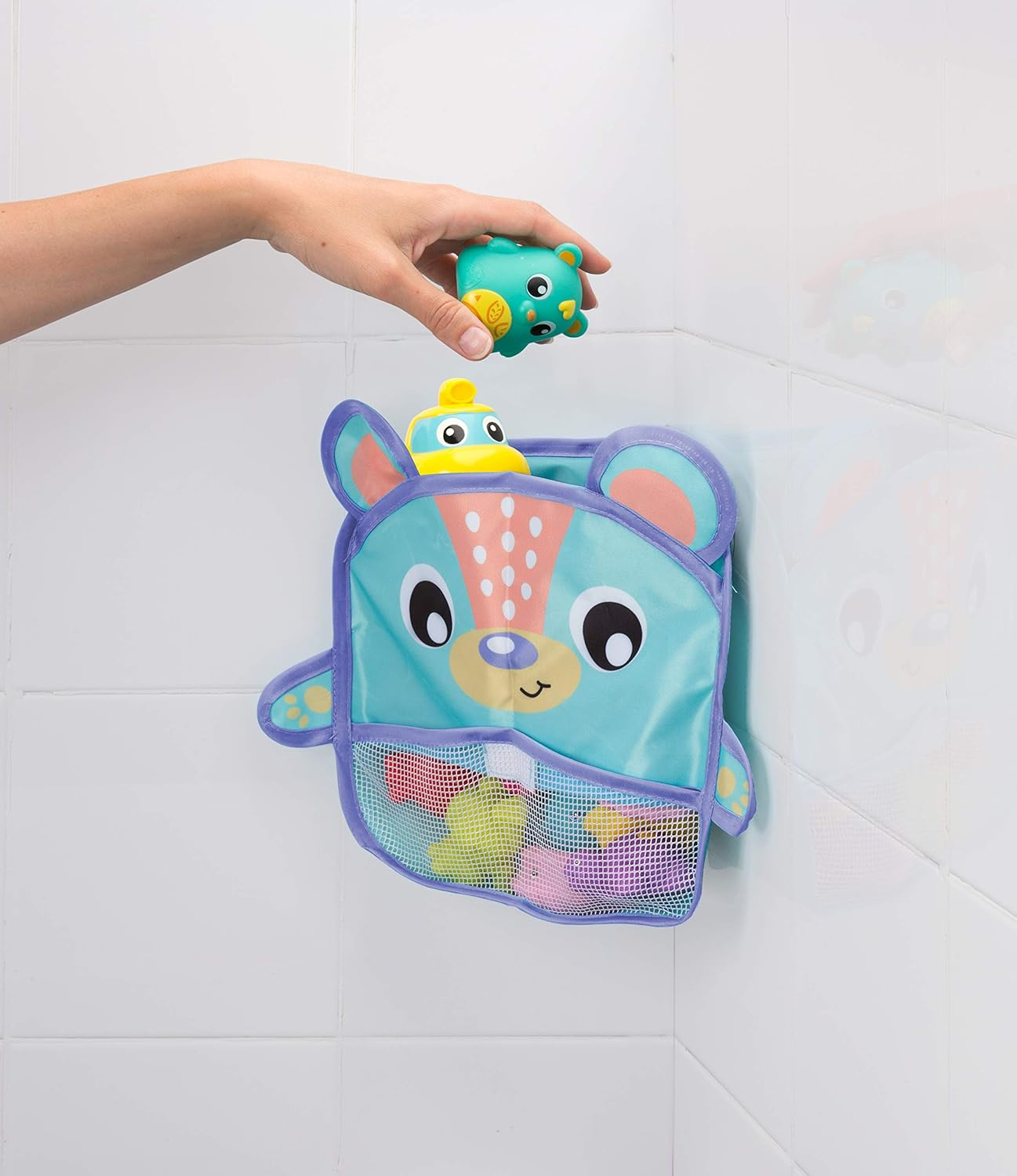 Playgro Bear in the Bath Corner Organiser, Multi, image number 1