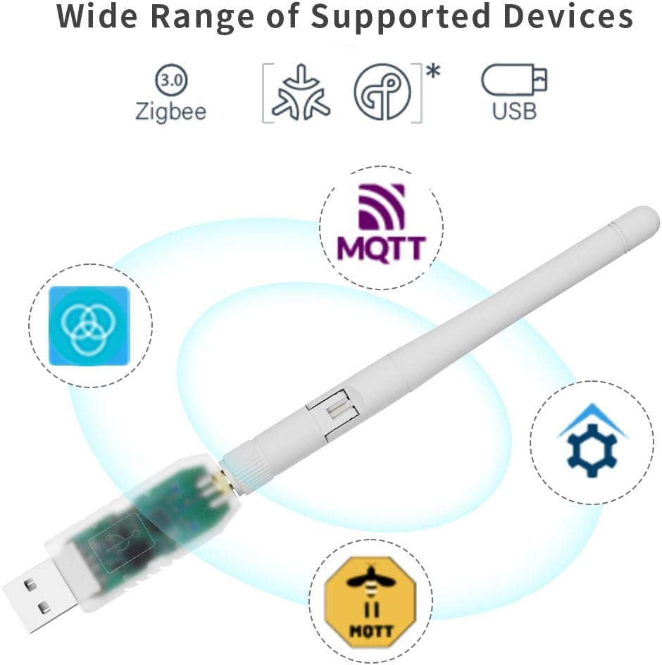SMLIGHT SLZB-07 Zigbee 3.0 Coordinator Thread/Matter Mini USB Adapter Works with Zigbee2Mqtt, Home Assistant, ZHA image number 6