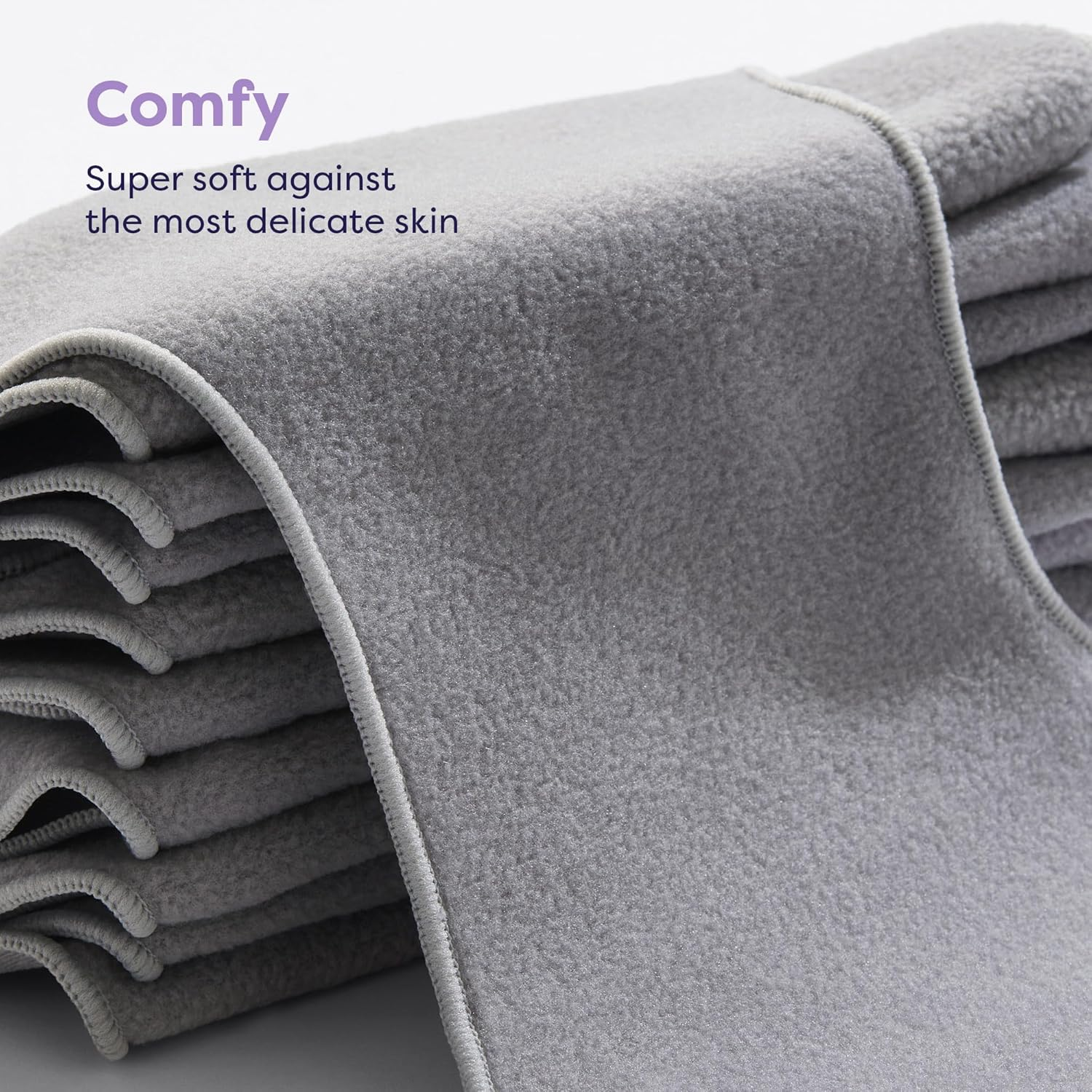 Bambini Mio, Revolutionary Reusable Nappy Liners - Washable Liners, Eco-Friendly and Chemical-Free, Pack of 8 image number 1