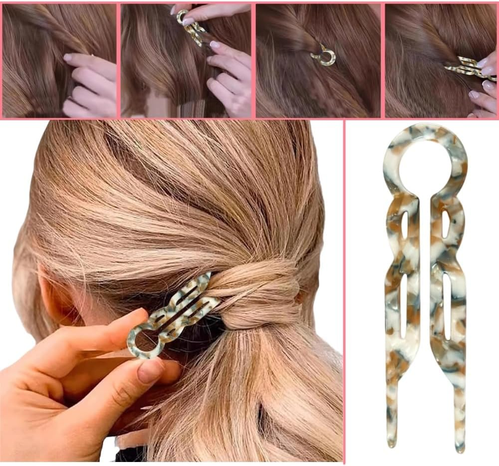 Prestige Hair Clips, Elegant Women'S Hair Clips, U-Shaped Hair Clips, All Hair Types, New Hair Accessories, 3Pcs image number 5