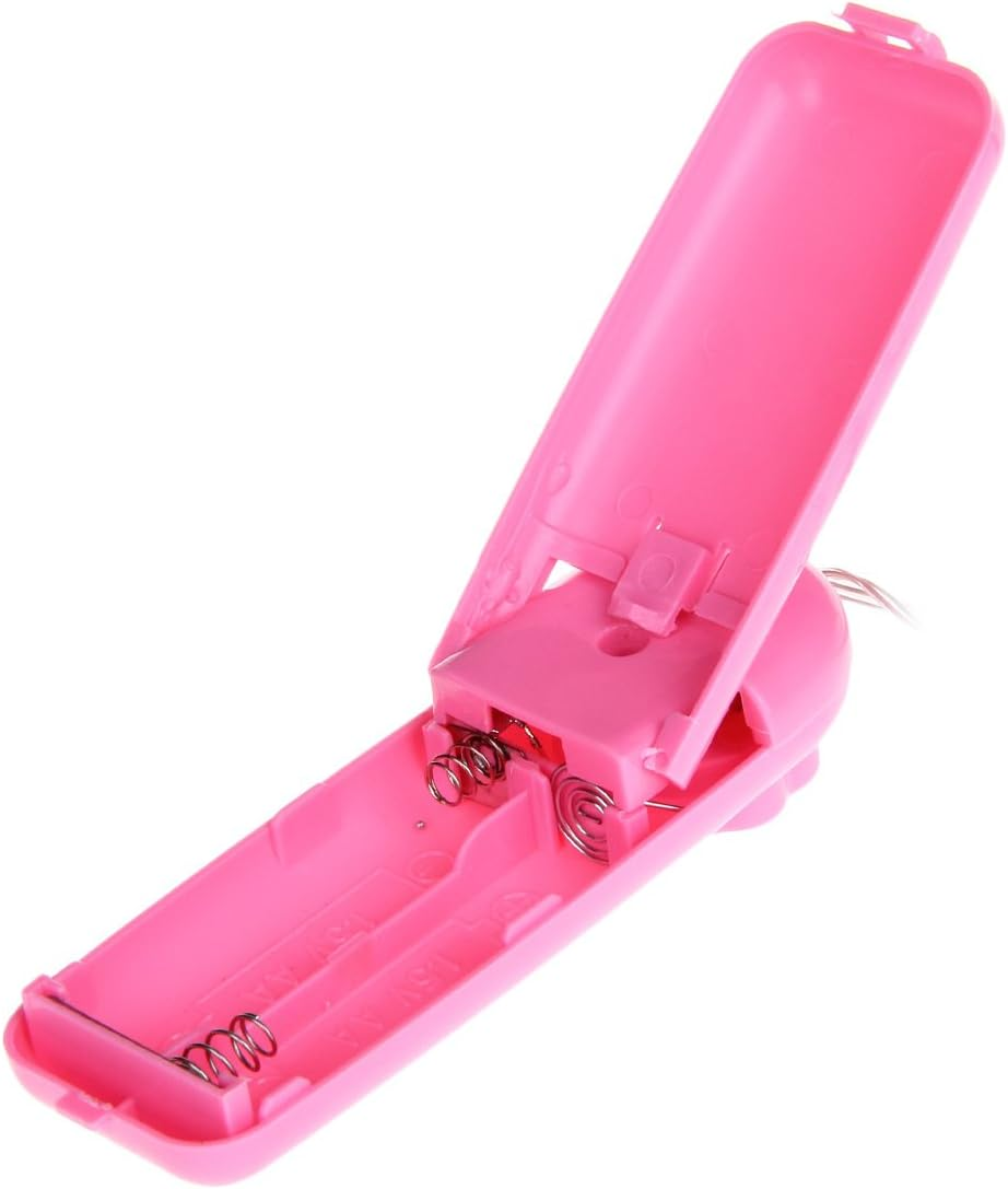 ZOMTOP Fuzzy Peach Pink Bullet Vibrator for Women - Battery Operated Personal Massager- G Spot and Clitoral Vibrator- Vibrating Sex Toy image number 2