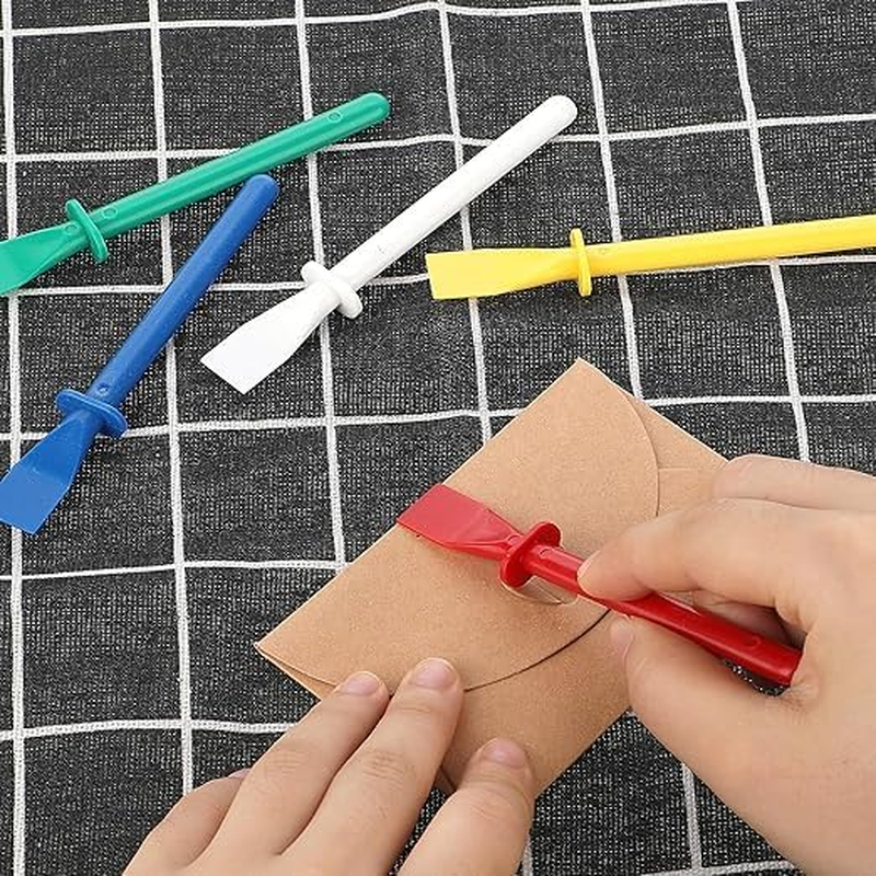 Plastic Glue Smear Sticks Applicator Glue Scrapers, 30Pcs Glue Spreaders Plastic Glue Applicator Glue Smear Sticks,Glue Spreader Sticks Glue Applicator,Glue Spreaders Glue Smear Sticks Applicator image number 6