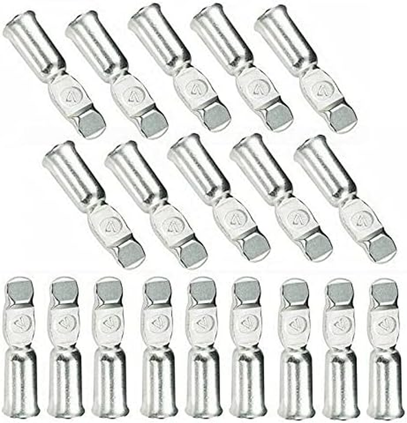20Pcs 50 Amp Copper Terminals Connector for 50A Anderson Style Plugs Contacts AU image number 3