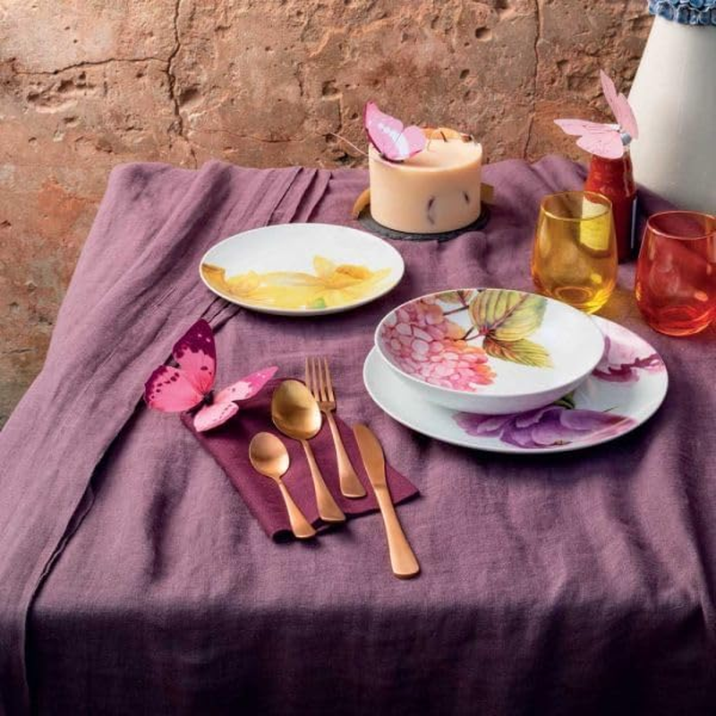 TOGNANA Odette 24-Pieces Cutlery Serving Set, Bronze