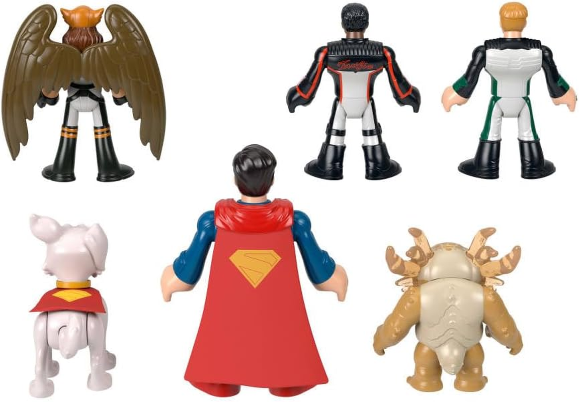 Fisher-Price Imaginext Superman Action Figure Multipack, 6 Characters, 3-Inch Collectible Set with Krypto & Kaiju image number 5