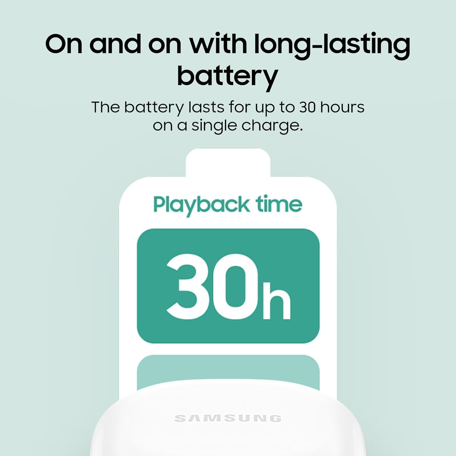 Samsung Galaxy Buds Fan Edition(Fe) SM-R400, Active Noise-Cancelling, Wireless Bluetooth V5.2 Earbuds, Android 8.0 and up - (White)