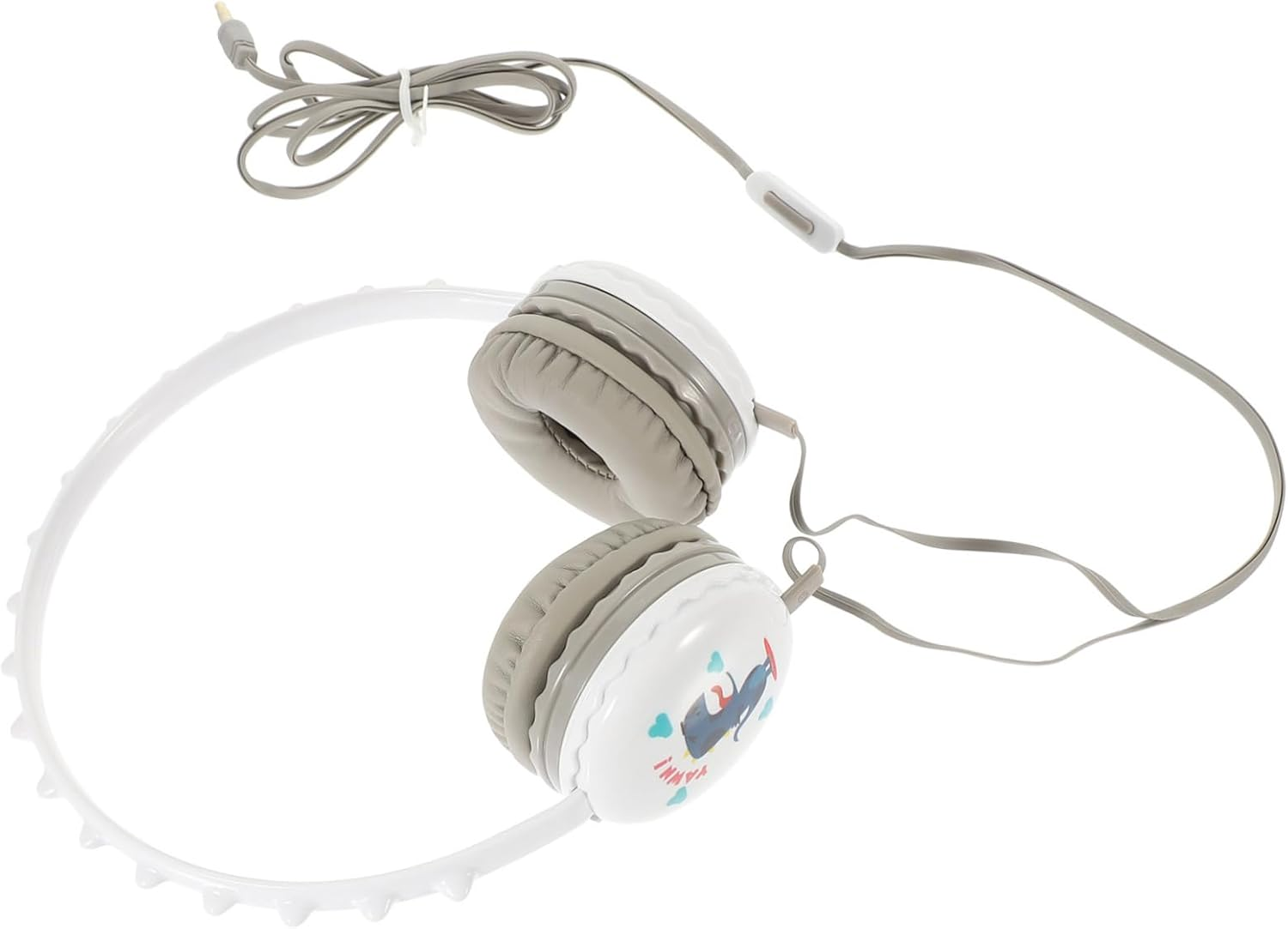 LIFKICH Cartoon Wired over Ear Headphones for Mic Cable Comfortable Lightweight Design High Fidelity Sound for School and Daily Use image number 1