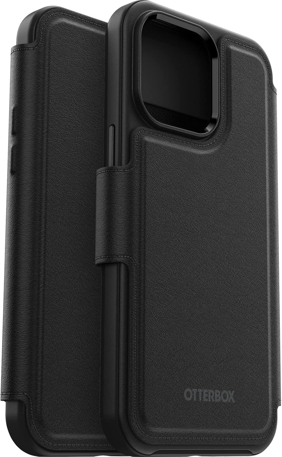 Otterbox Detachable Mobile Phone Folio with Magsafe for Iphone 14 Pro Max, Black image number 2