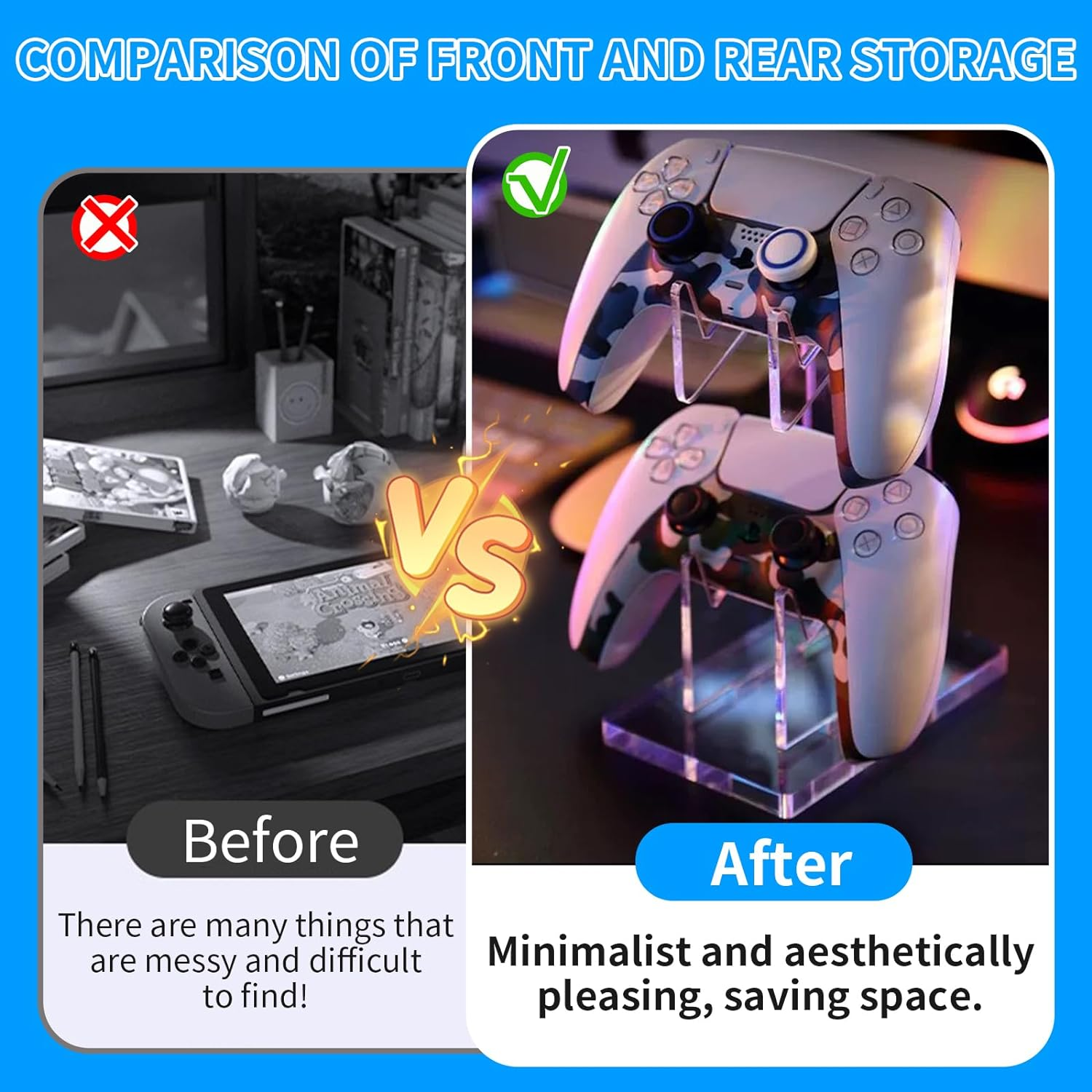 2 Tiers Game Controller Holder image number 6