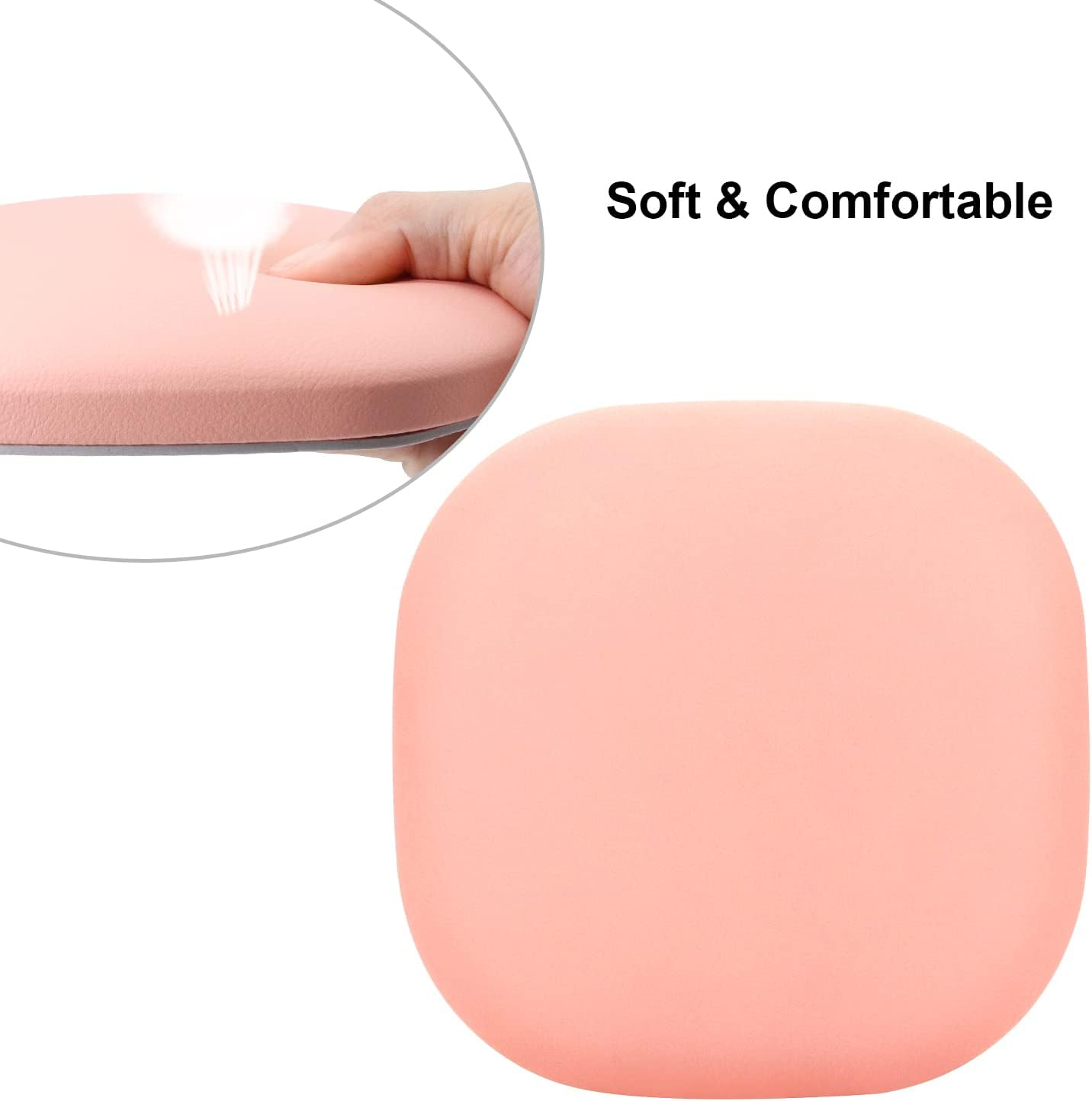 Nail Art Pillow for Elbow,Nail Arm Rest Pillow Cushion with Anti-Slip Pad,Manicure Hand Rest Holder for Nail Tech Table Manicurist Office Home Use (Pink) image number 6