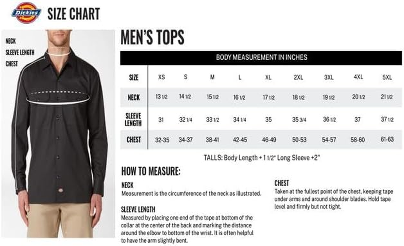 Dickies Men'S Short-Sleeve Flex Twill Work Shirt image number 3