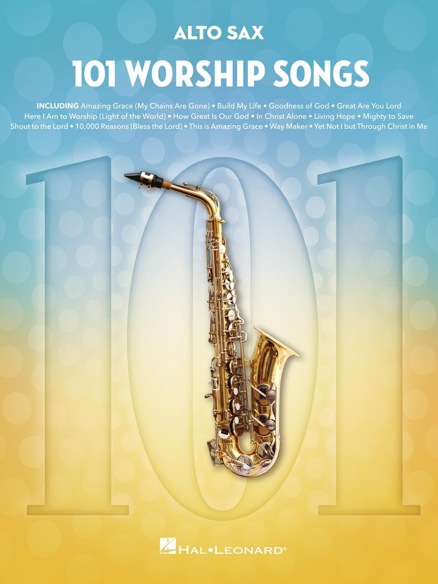 101 Worship Songs for Alto Sax image number 1