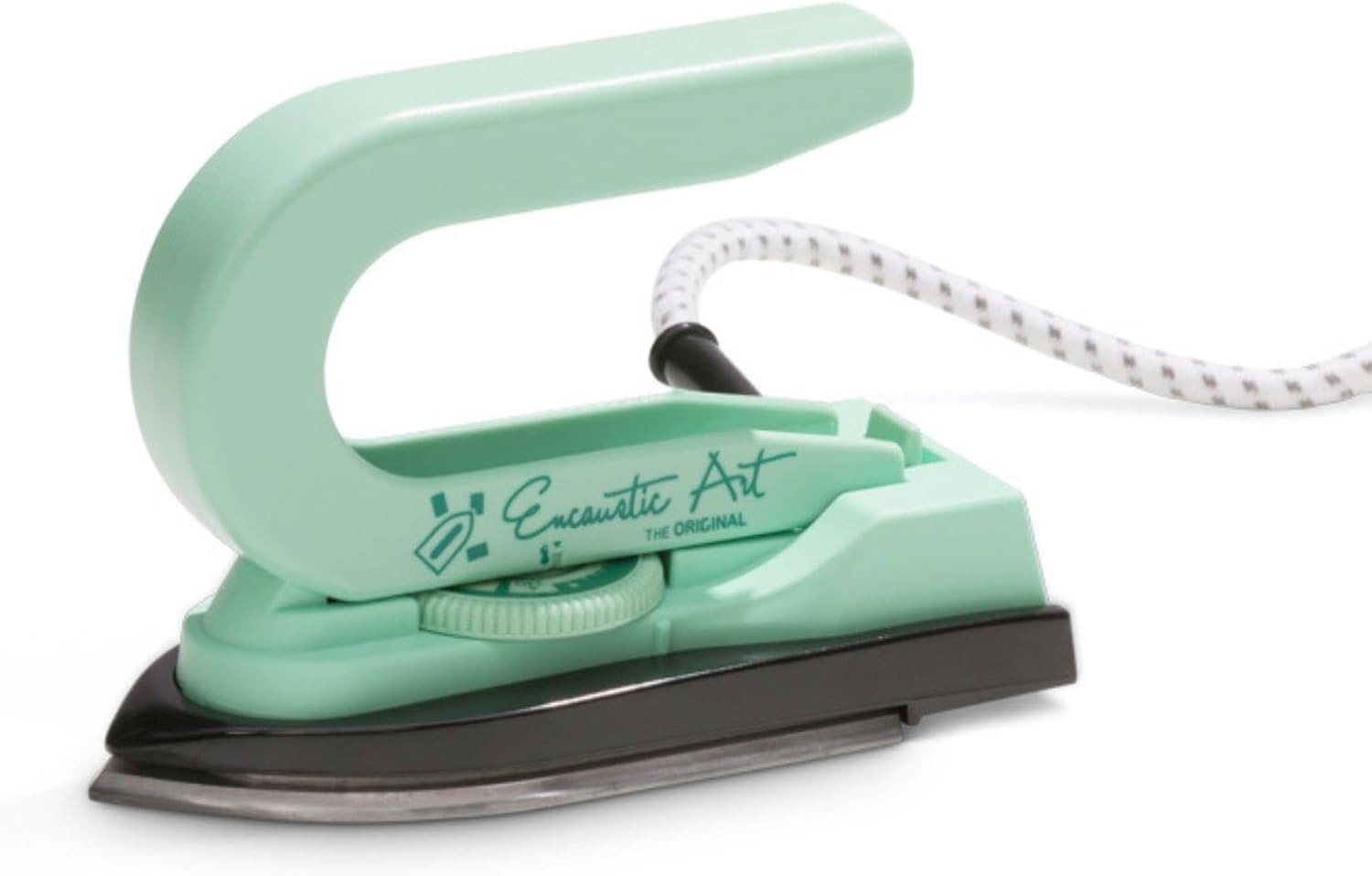 Mercurius Encaustic Art Painting Iron - Modern, Turquoise, Lightweight, Essential Basic Tool for Hot Wax Painting