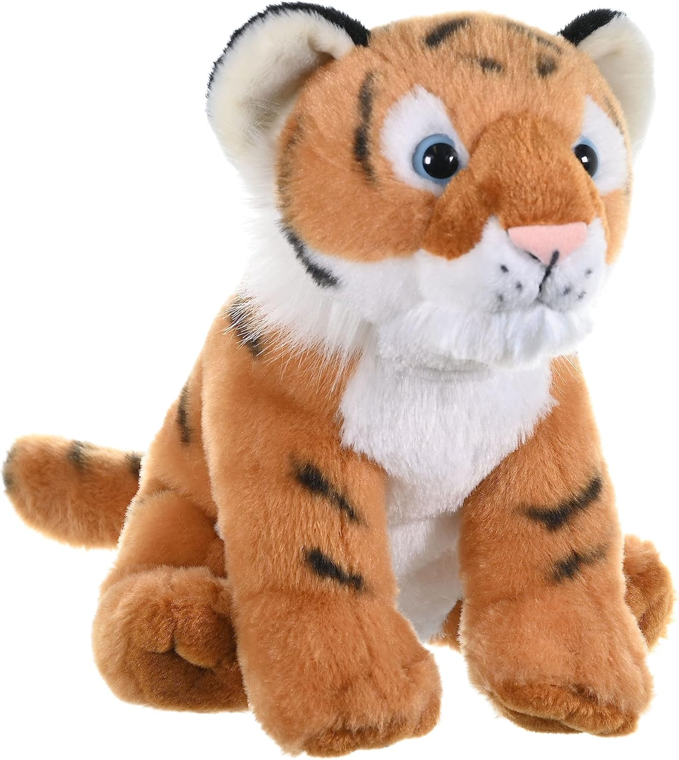 Wild Republic Cuddlekins Tiger Cub, Stuffed Animal, Plush Toy, Gifts for Kids, 12"