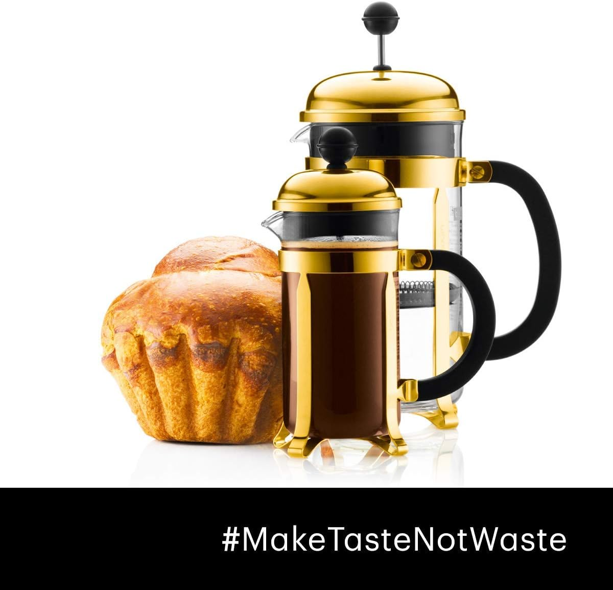 Bodum Coffee Maker Chambord, Gold, 1923-17 image number 6